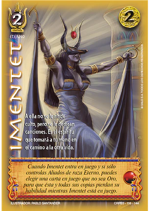 Imentet (CRPB3 - Eterno)