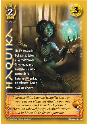Haquika (CRPB3 – Sacerdote)