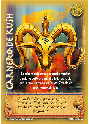 Carnero de Kush (CRPB3 - Faraón)