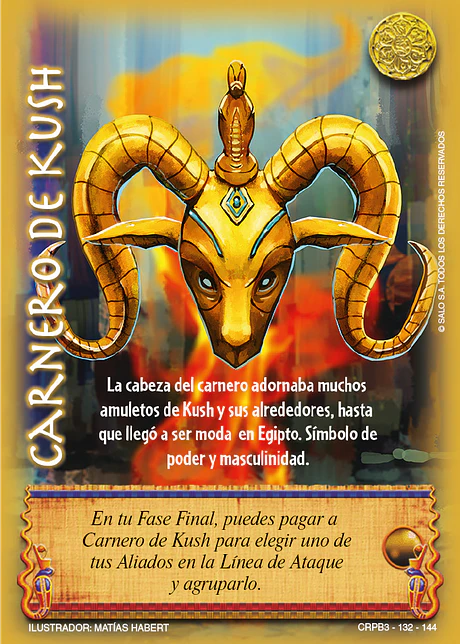 Carnero de Kush (CRPB3 - Faraón)