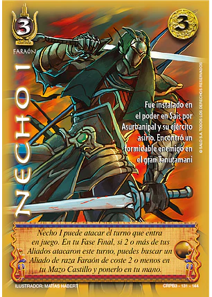 Necho I (CRPB3 - Faraón)