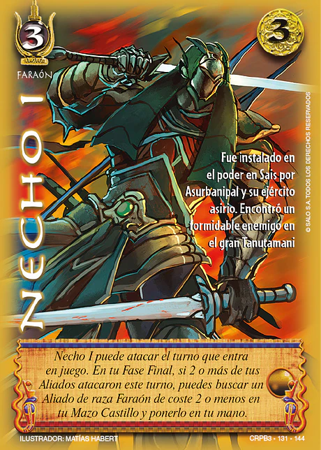 Necho I (CRPB3 - Faraón)