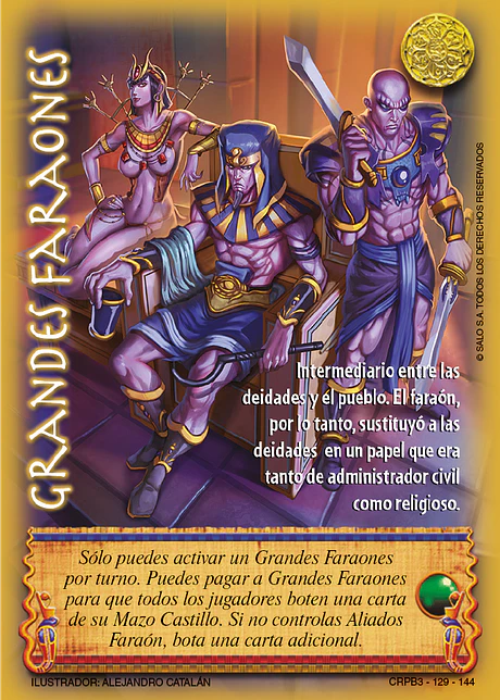 Grandes Faraones (CRPB3 - Faraón)