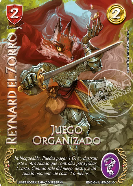 Reynard el Zorro (Juego Organizado)