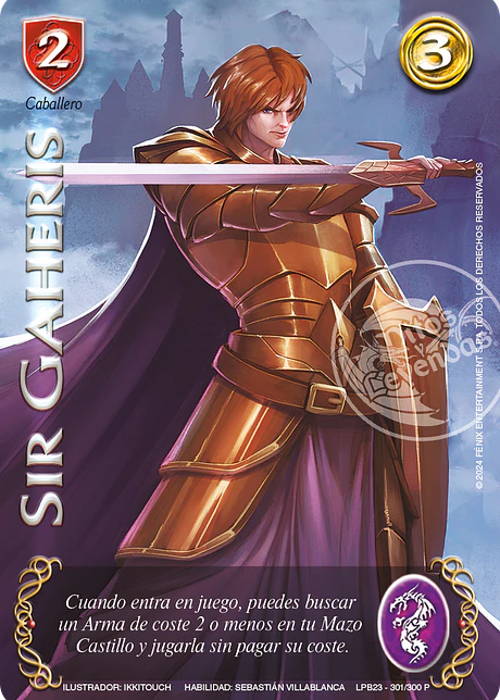 Sir Gaheris (Kit de Batalla LPB3.0 - Orden)