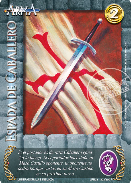Espada de Caballero (Kit de Batalla LPB3.0 - Orden)
