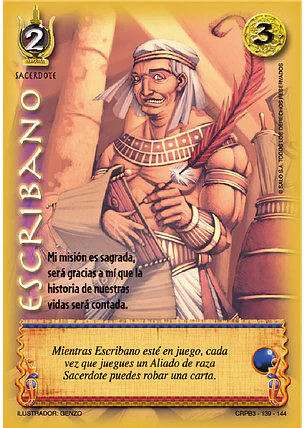 Escribano (CRPB3 - Sacerdote)