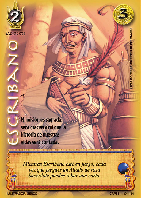 Escribano (CRPB3 - Sacerdote)