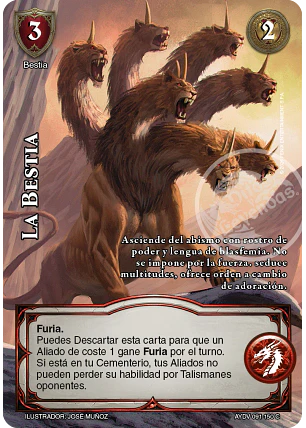 La Bestia (Vigilantes - Cortesana Foil)