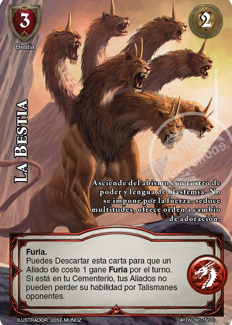 La Bestia (Vigilantes - Cortesana Foil)