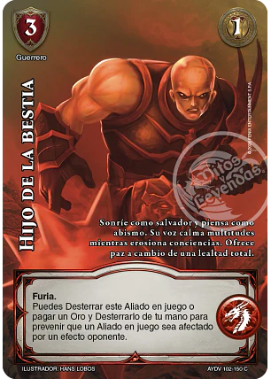 Hijo de la Bestia (Vigilantes - Cortesana Foil)