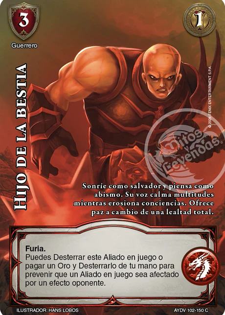 Hijo de la Bestia (Vigilantes - Cortesana Foil)