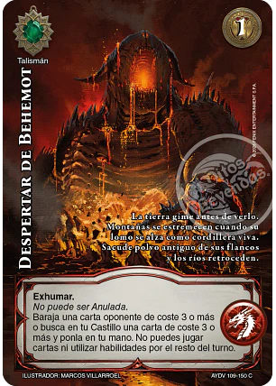 Despertar de Behemot (Vigilantes - Cortesana Foil)