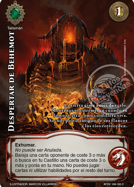 Despertar de Behemot (Vigilantes - Cortesana Foil)