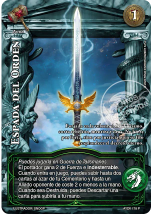 Espada del Orden (Kit de Batalla - Serafín)