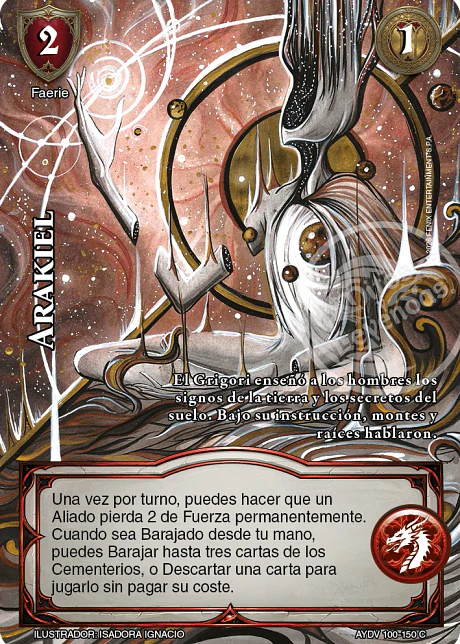 Arakiel (Vigilantes - Cortesana Foil)
