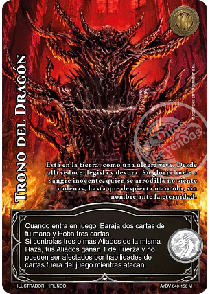 Trono del Dragón (Vigilantes - Mega Real)