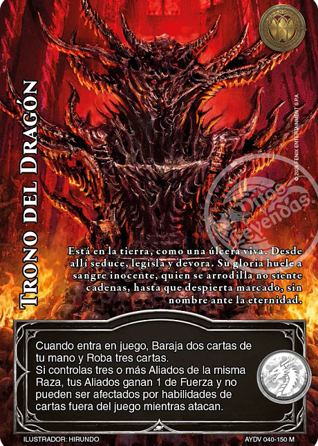 Trono del Dragón (Vigilantes - Mega Real)