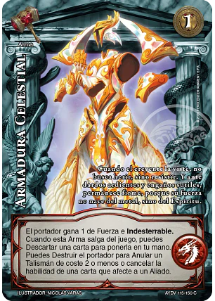 Armadura Celestial (Vigilantes - Cortesana Foil)