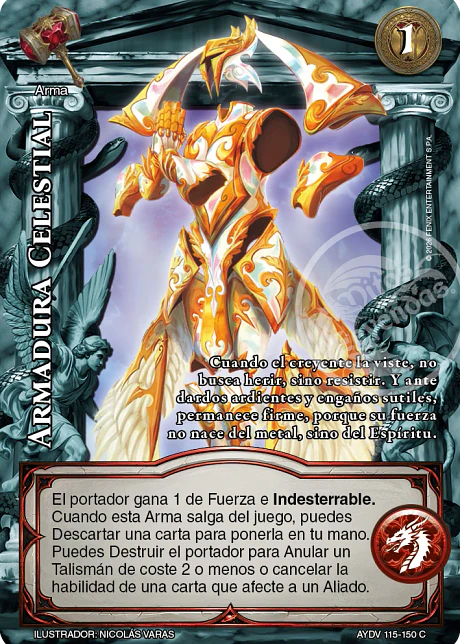 Armadura Celestial (Vigilantes - Cortesana Foil)