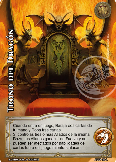 Trono del Dragón (Vigilantes - Legendaria)
