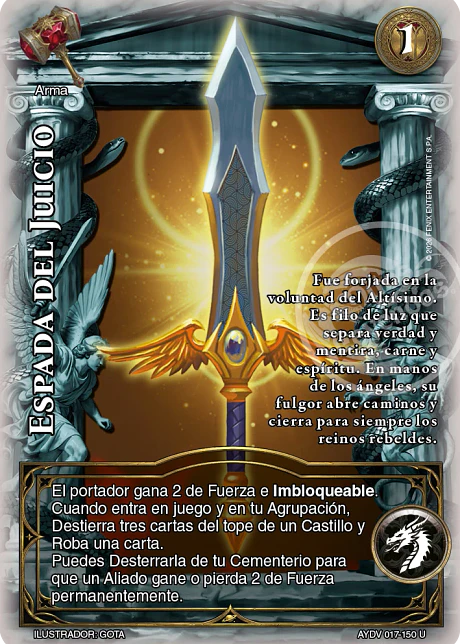 Espada del Juicio (Vigilantes - Ultra Real)