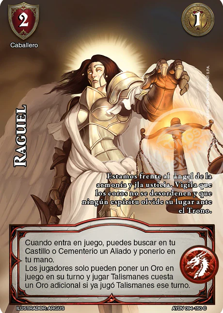 Raguel (Vigilantes - Cortesana Foil)