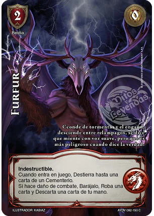 Furfur (Vigilantes - Cortesana Foil)