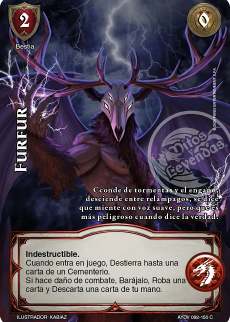 Furfur (Vigilantes - Cortesana Foil)