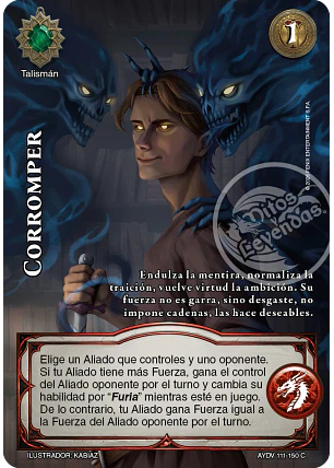 Corromper (Vigilantes - Cortesana Foil)