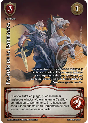 Paladín de la Esperanza (Vigilantes - Cortesana Foil)