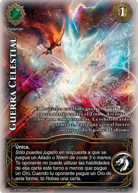 Guerra Celestial (Vigilantes - Ultra Real)