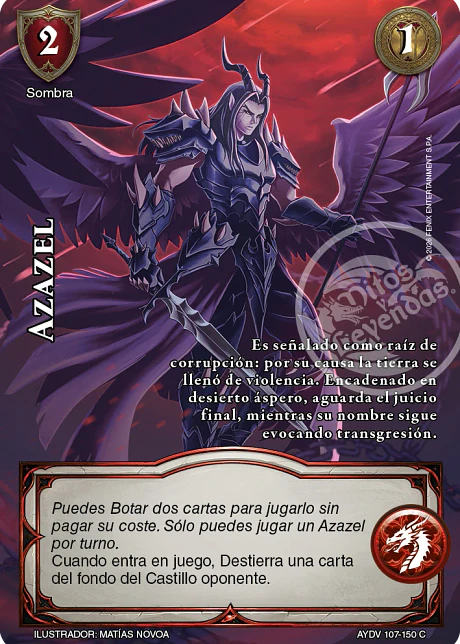 Azazel (Vigilantes - Cortesana Foil)