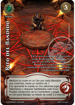 Rito del Bandido (Vigilantes - Cortesana Foil)