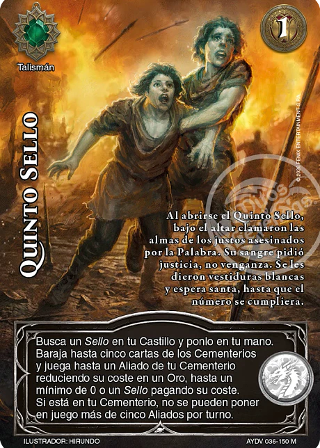 Quinto Sello (Vigilantes - Mega Real)