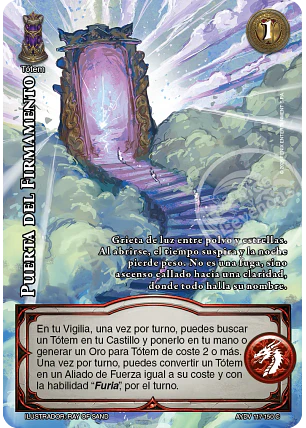 Puerta del Firmamento (Vigilantes - Cortesana Foil)