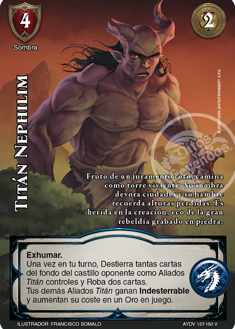 Titán Nephilim (Vigilantes - Vasalla Foil)