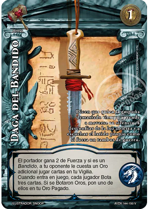 Daga del Bandido (Vigilantes - Vasalla Foil)