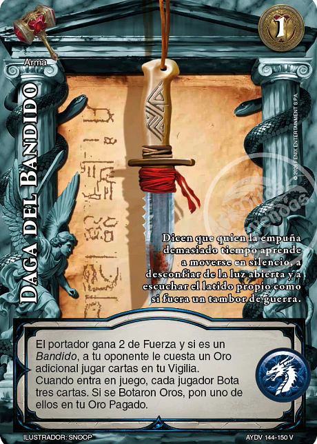 Daga del Bandido (Vigilantes - Vasalla Foil)