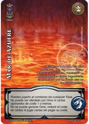 Mar de Azufre (Vigilantes - Vasalla Foil)