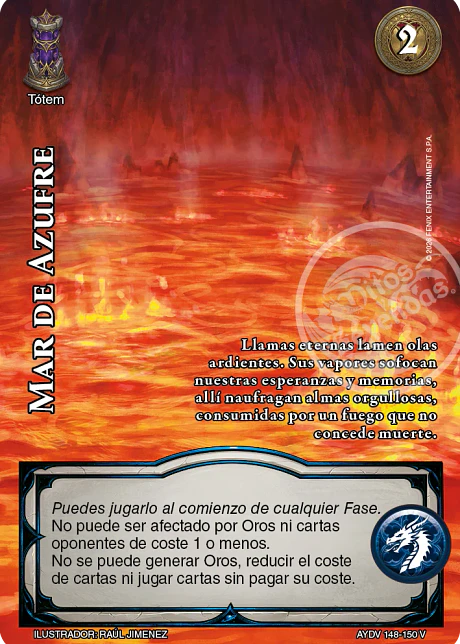 Mar de Azufre (Vigilantes - Vasalla Foil)