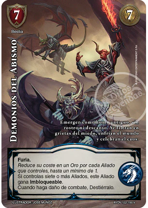Demonios del Abismo (Vigilantes - Vasalla Foil)
