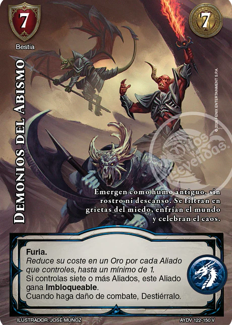 Demonios del Abismo (Vigilantes - Vasalla Foil)