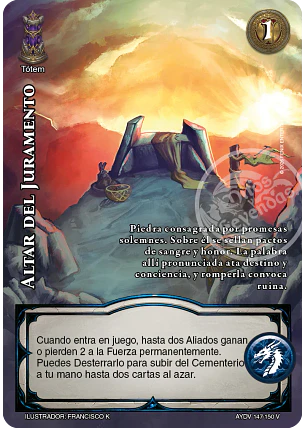 Altar del Juramento (Vigilantes - Vasalla Foil)