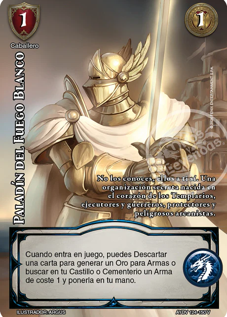 Paladín del Fuego Blanco (Vigilantes - Vasalla Foil)