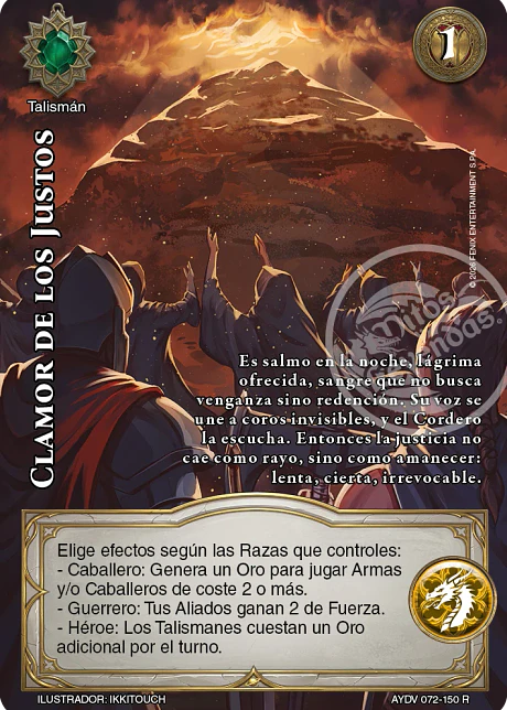 Clamor de los Justos (Vigilantes - Real)