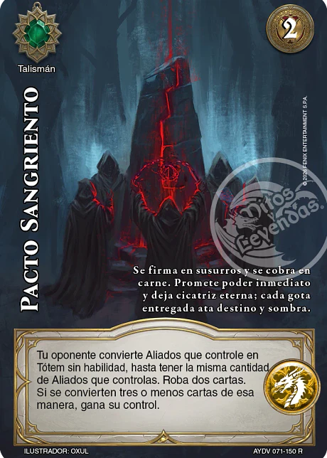 Pacto Sangriento (Vigilantes - Real)