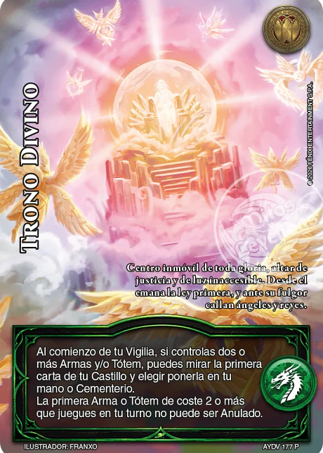 Trono Divino (Kit de Batalla - Serafín)