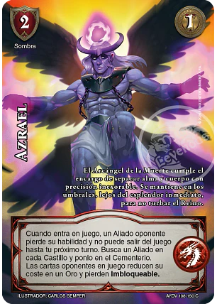 Azrael (Vigilantes - Cortesana Foil)