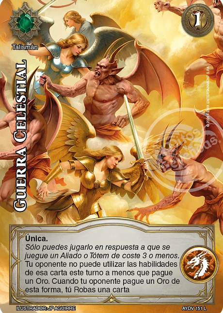 Guerra Celestial (Vigilantes - Legendaria)